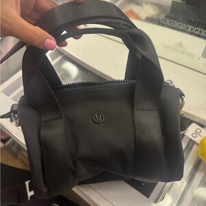 Lululemon Black Mini Tote Bag